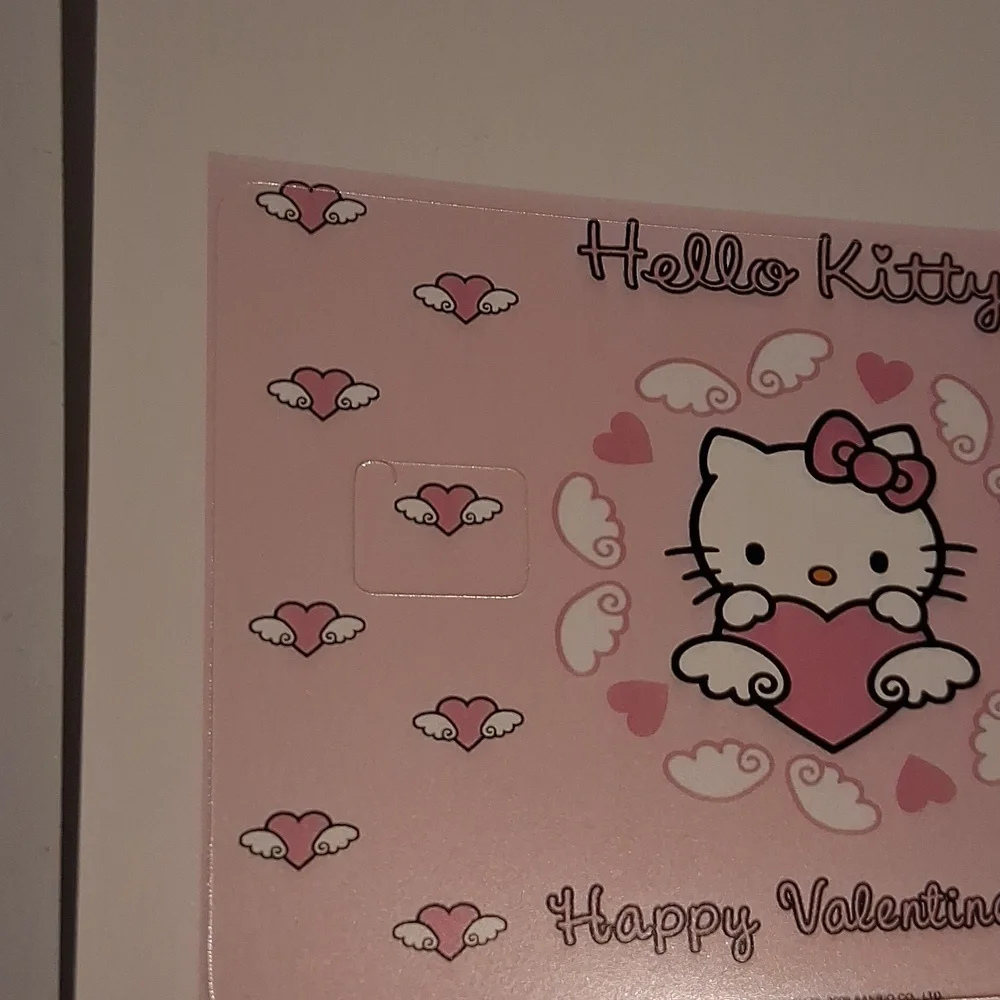 Hello Kitty Valentine's Dedit Card Cover